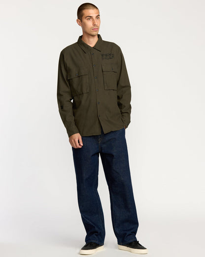 Men's Povj Workshirt Wren - Volcom