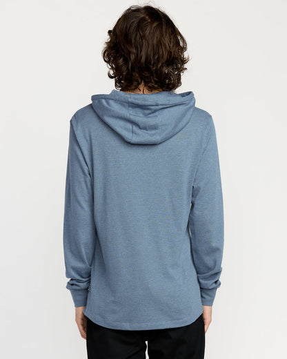 Men's Murph Thermal Long Sleeve Shirt Blue Wash - Volcom