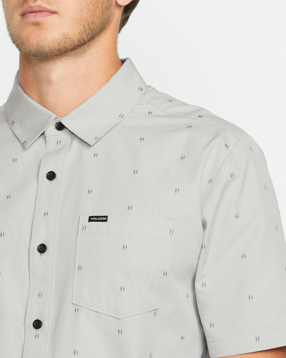 Men's Bankstone Short Sleeve Tower Grey - Volcom