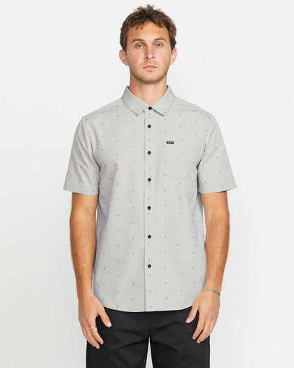 Men's Bankstone Short Sleeve Tower Grey - Volcom