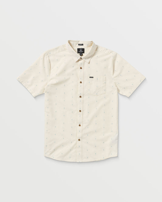 Men's Bankstone Short Sleeve Off White - Volcom