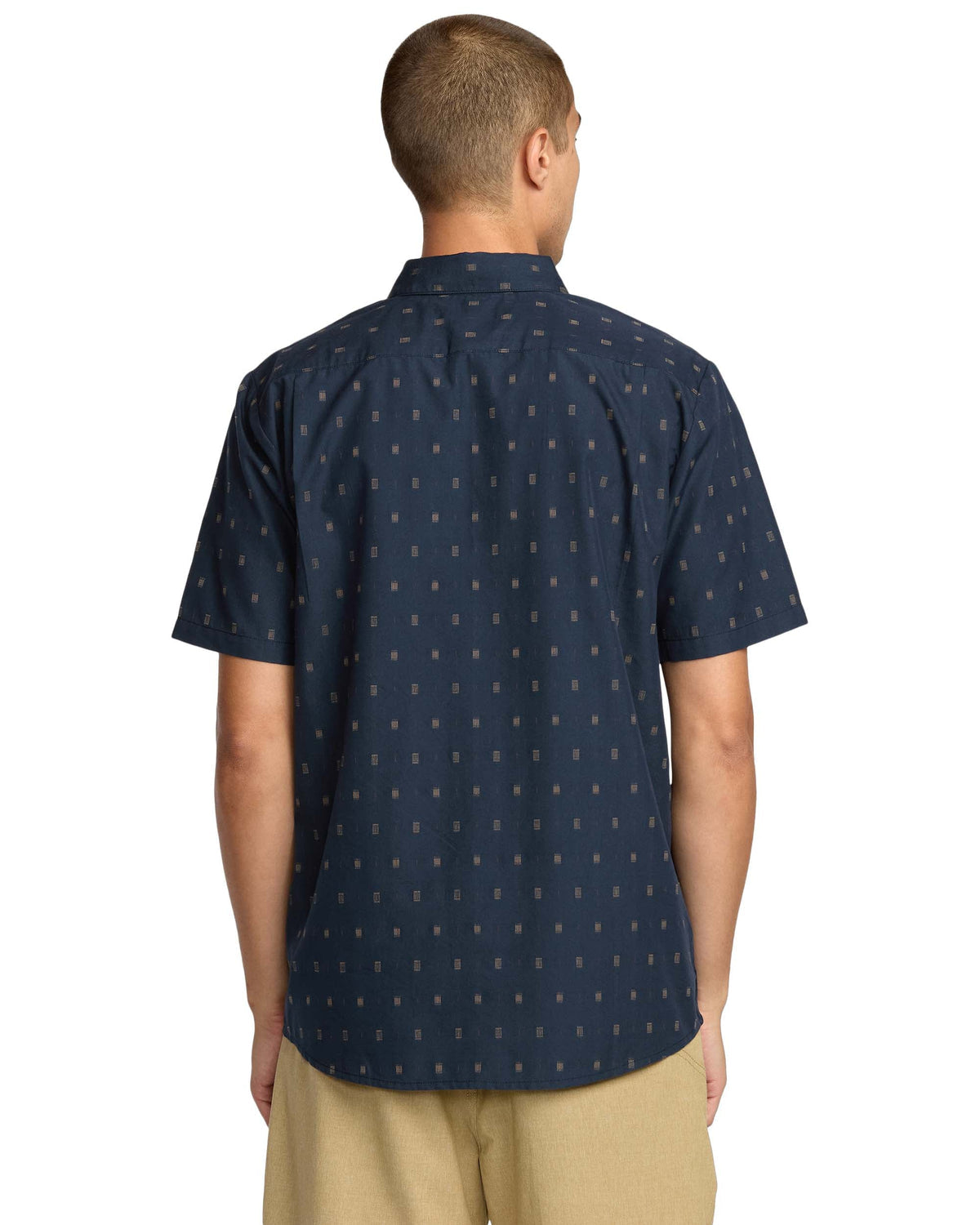 Men's Bankstone Short Sleeve Shirt Navy - Volcom