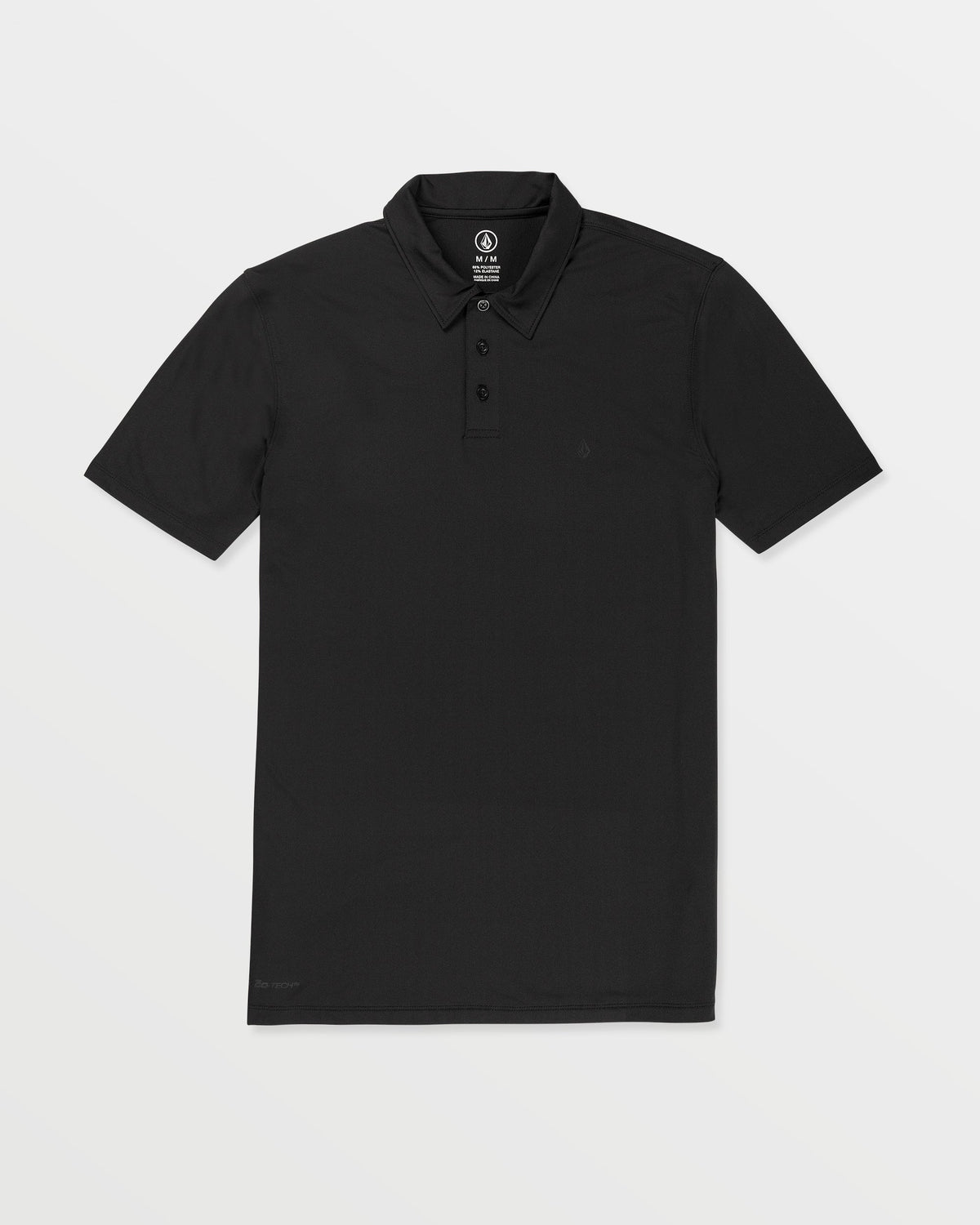 Men's Hazard Pro Polo Short Sleeve Shirt Black - Volcom