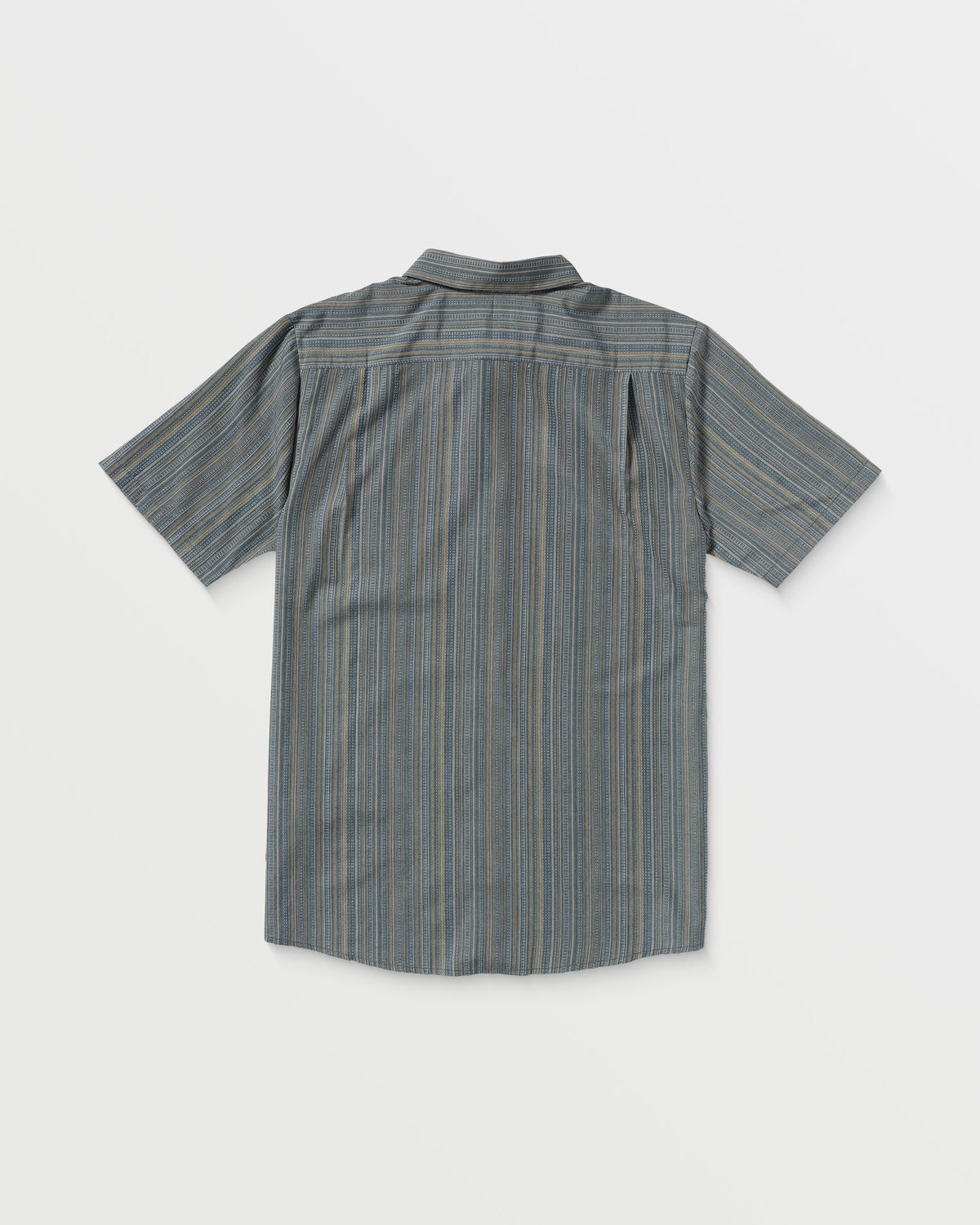 Men's Jahstripe Short Sleeve Dark Slate - Volcom