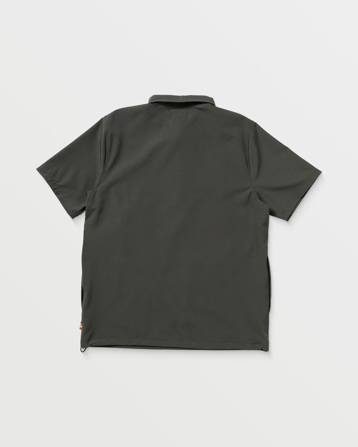 Volcom Japan Men's Sense Popover Short Sleeve Shirt Stealth - Volcom