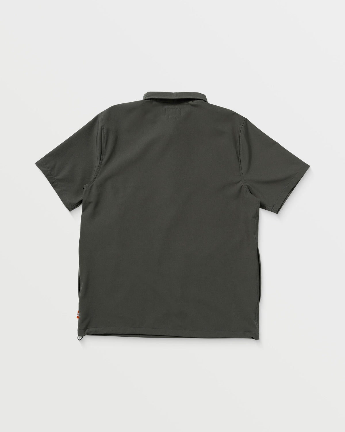 Volcom Japan Men's Sense Popover Short Sleeve Shirt Stealth - Volcom