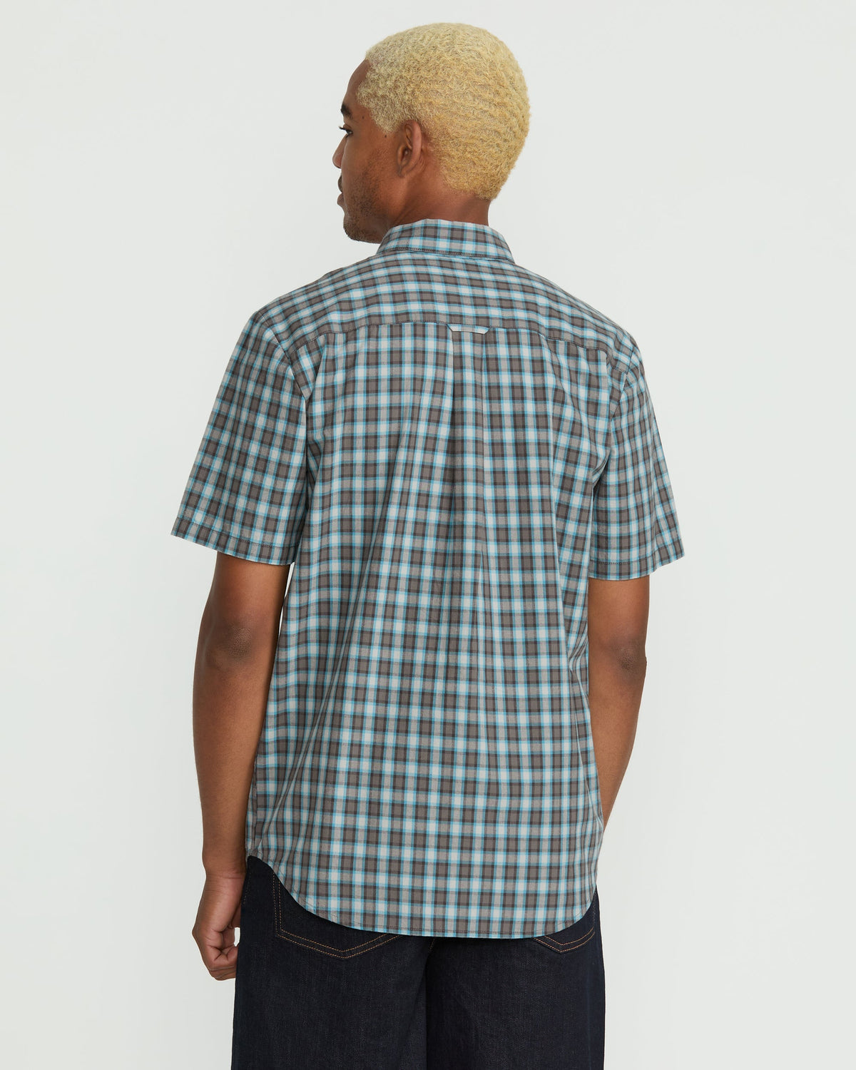 Men's Morphew Short Sleeve Shirt Used Blue - Volcom
