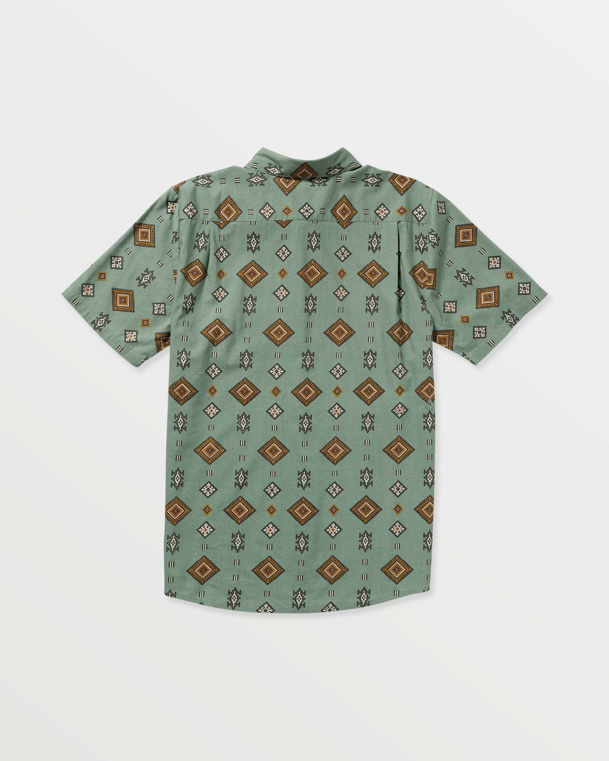 Men's Desert Dobby Short Sleeve Shirt Light Olive - Volcom