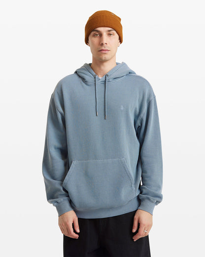 Men's Single Stone Pw Pullover Blue Wash - Volcom