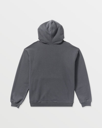 Men's Single Stone Pw Pullover Asphalt Black - Volcom