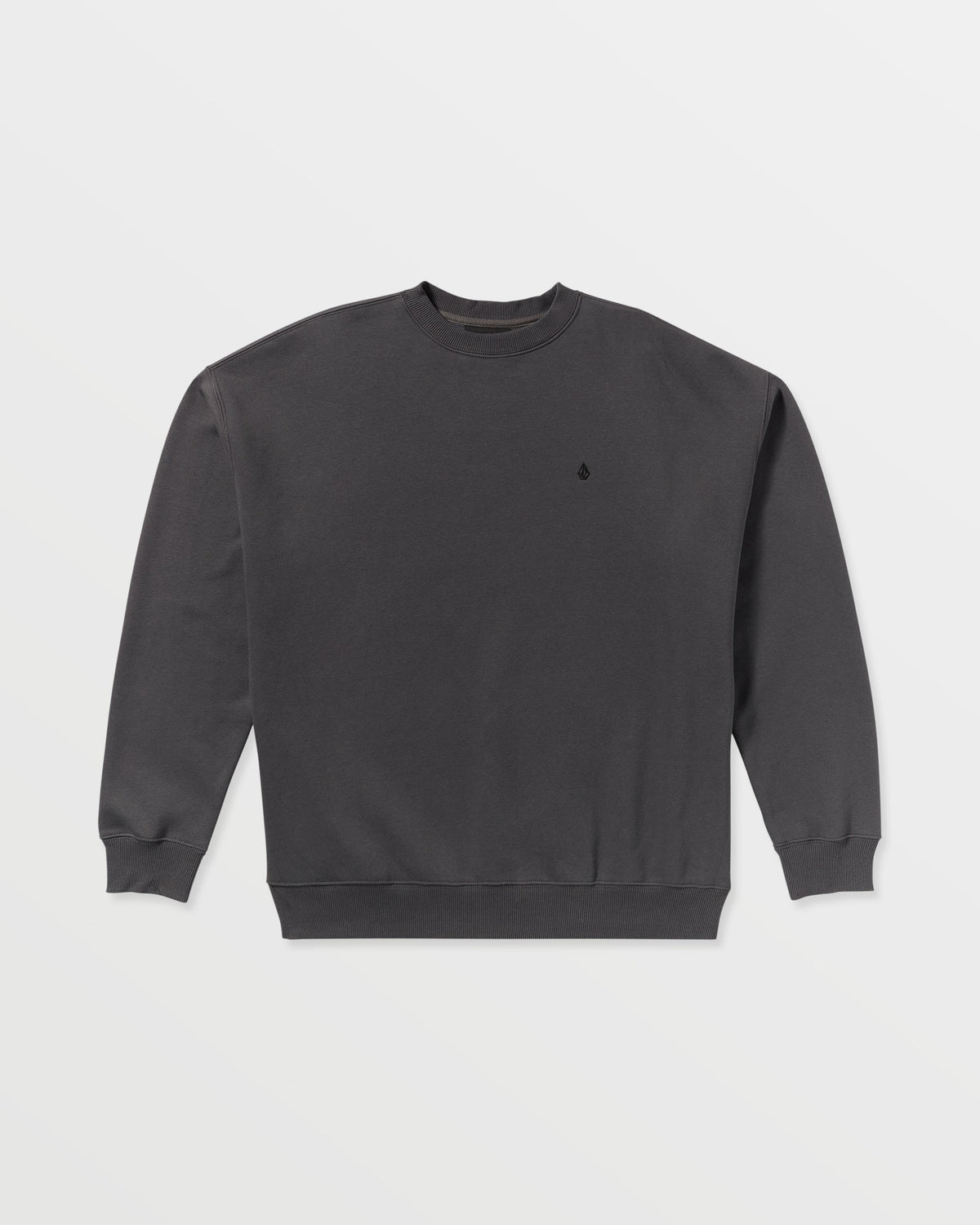 Men's Single Stone Pw Crew Asphalt Black - Volcom