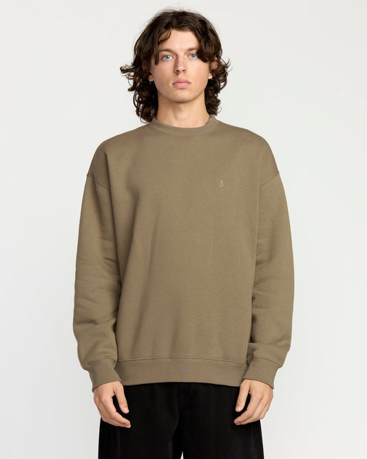 Men's Single Stone Pw Crew Brindle - Volcom