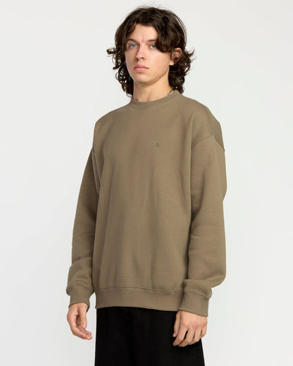 Men's Single Stone Pw Crew Brindle - Volcom