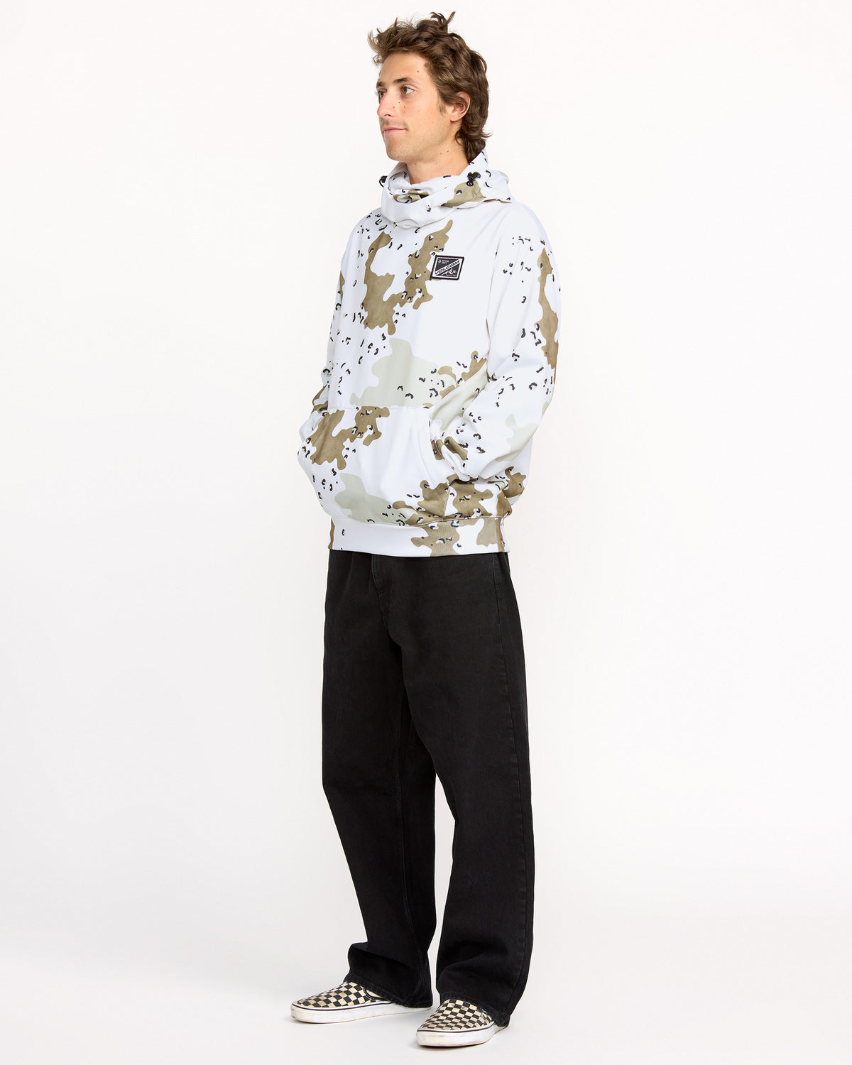 Men's Hydro Riding Hoodie White - Volcom
