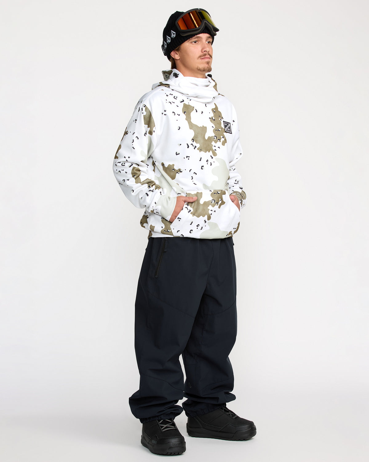 Men's Hydro Riding Hoodie White - Volcom