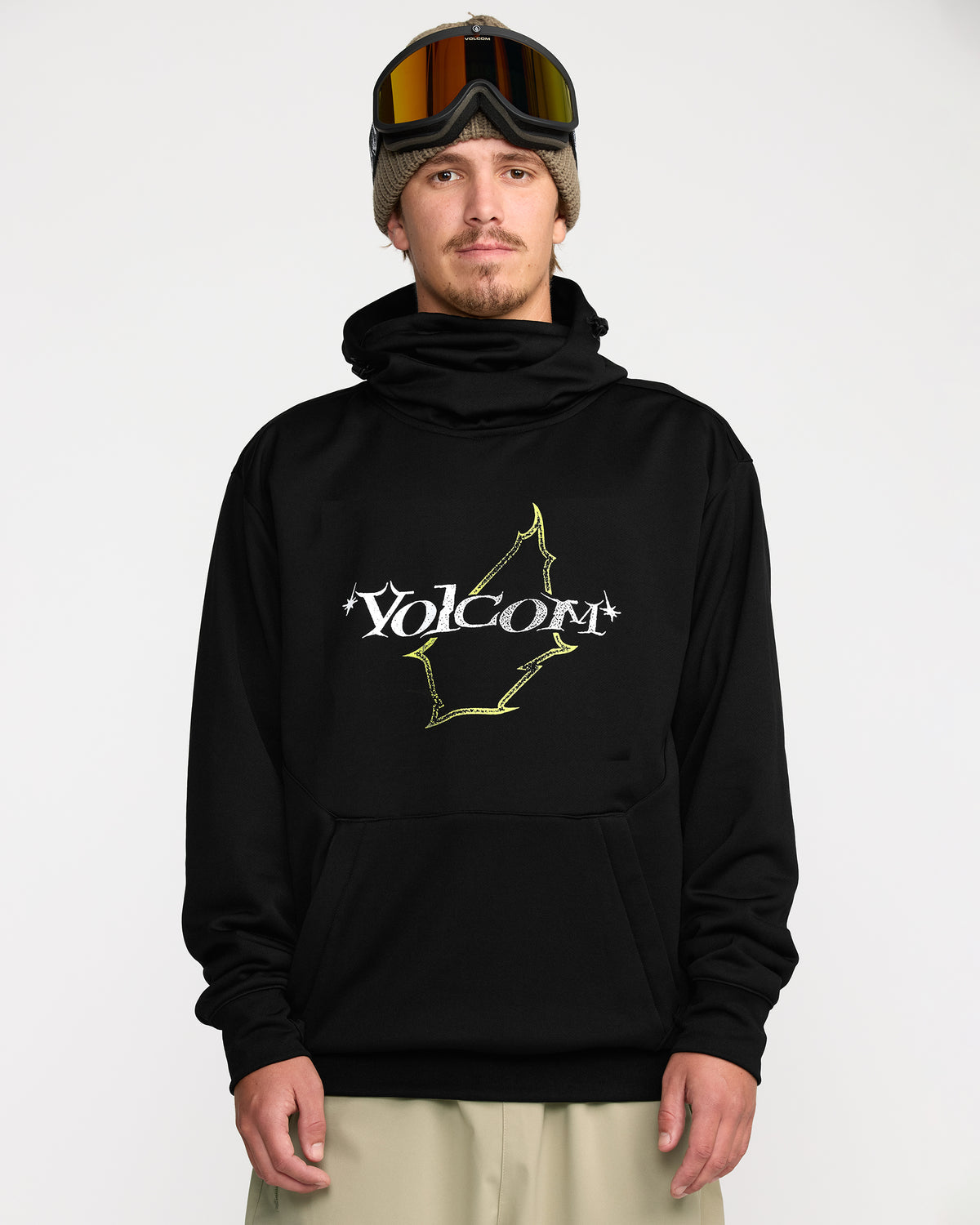 Men's Hydro Riding Hoodie Black - Volcom