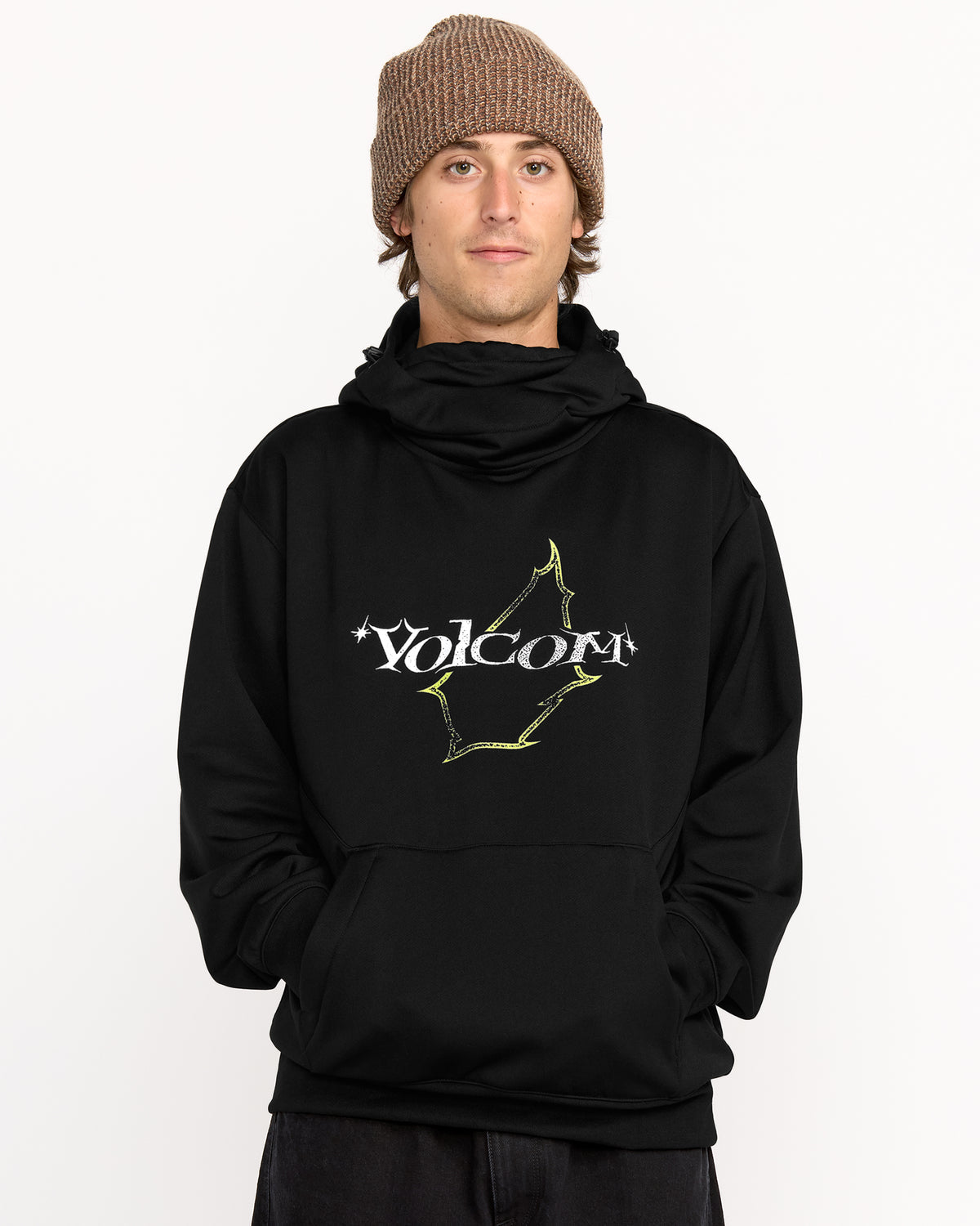 Men's Hydro Riding Hoodie Black - Volcom