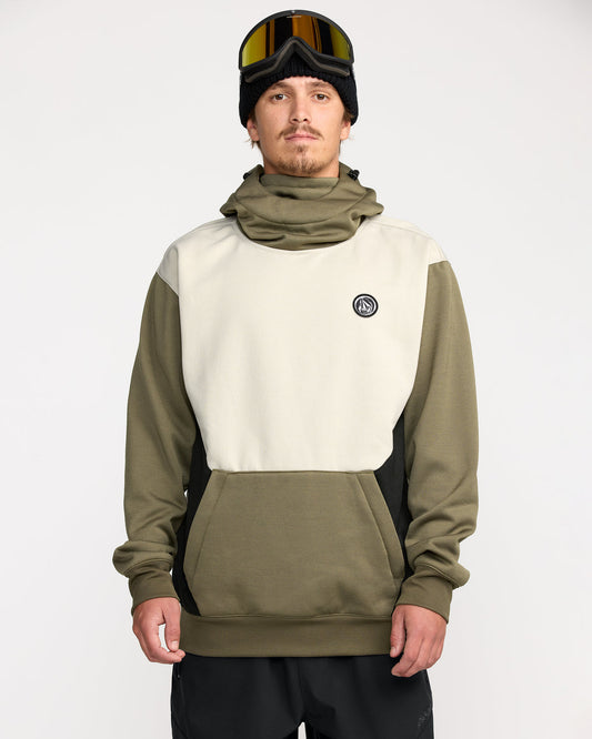 Men's Hydro Riding Hoodie Military - Volcom