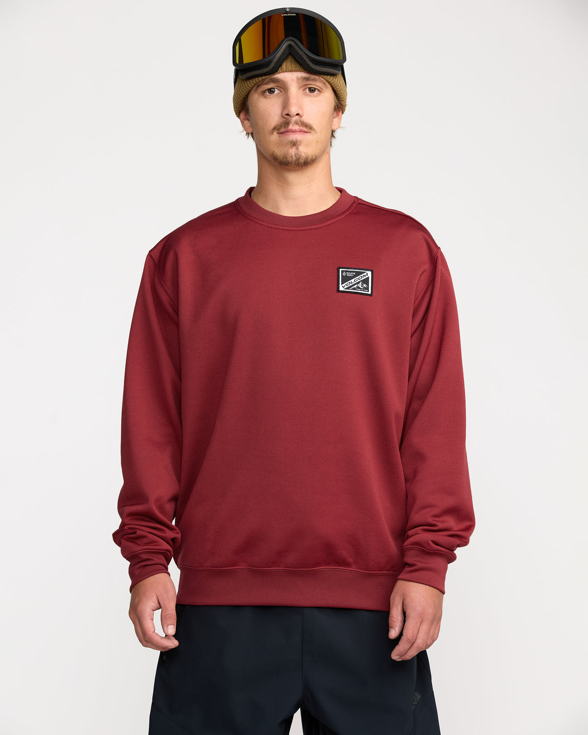 Men's Hydro Crew Burnt Red - Volcom