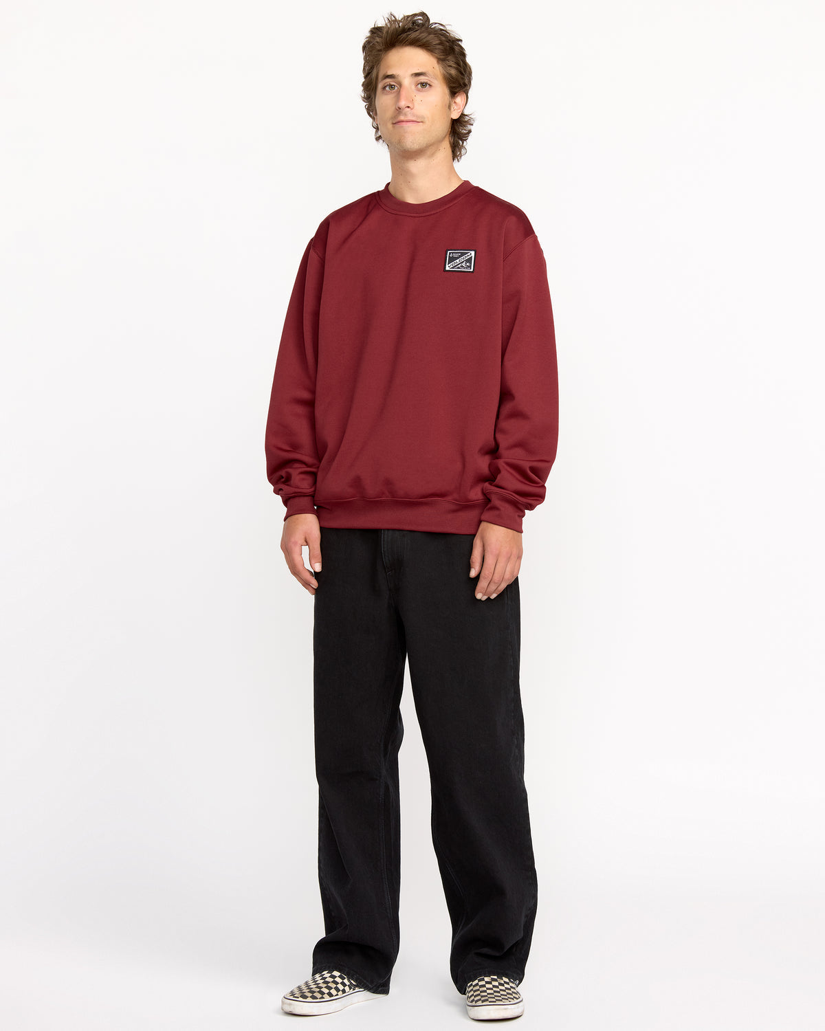 Men's Hydro Crew Burnt Red - Volcom