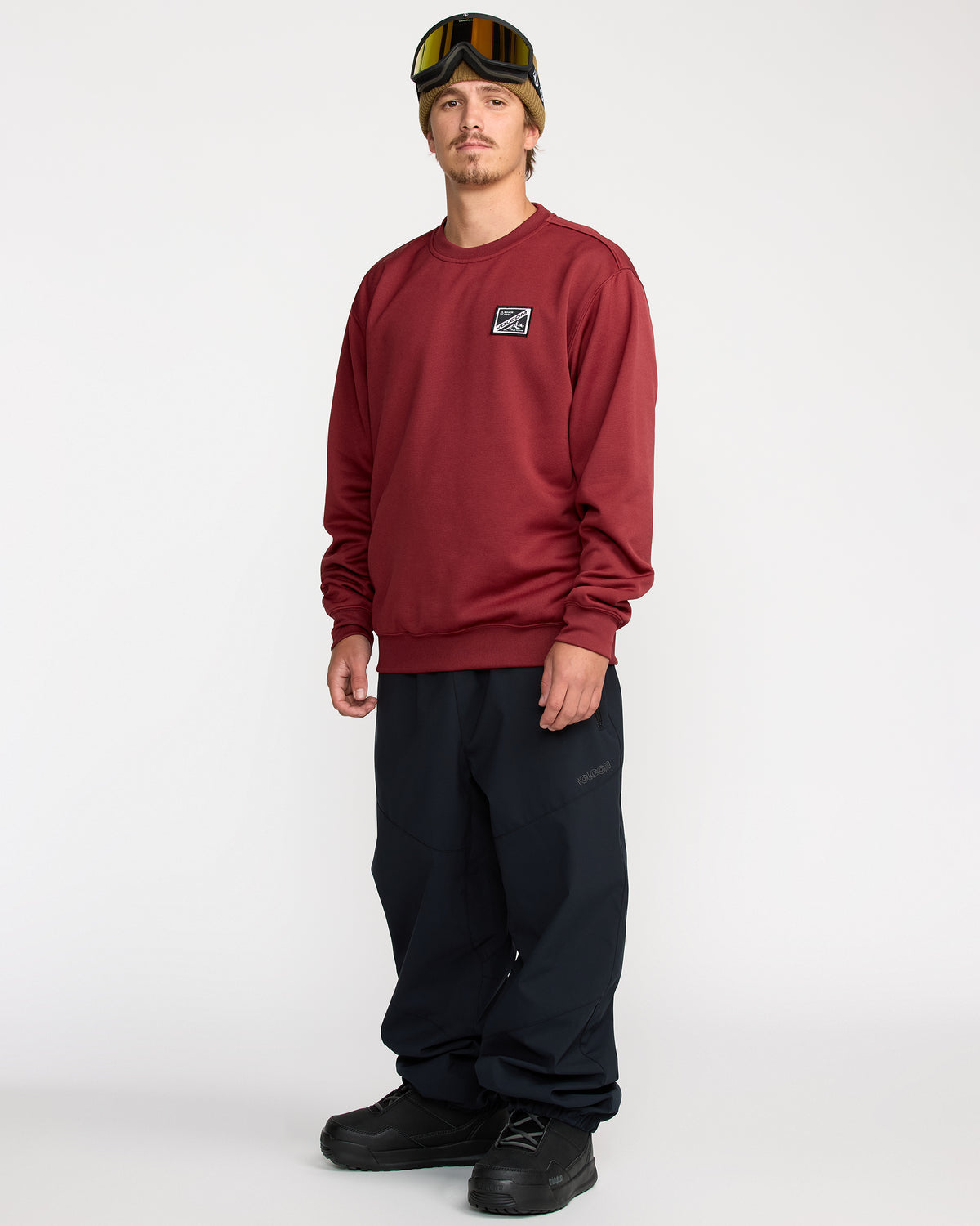 Men's Hydro Crew Burnt Red - Volcom