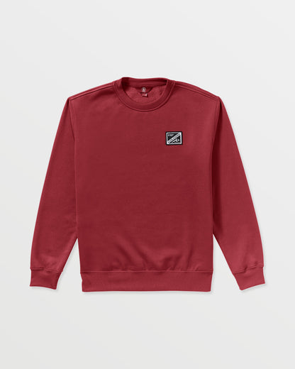 Men's Hydro Crew Burnt Red - Volcom