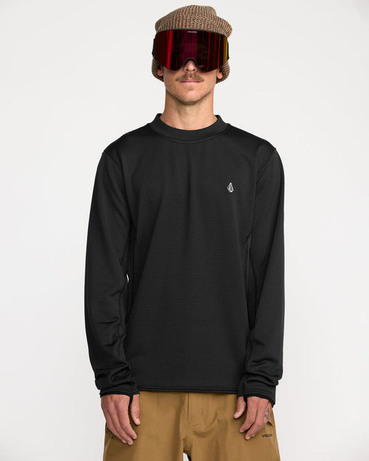 Men's Gridlock Crew Neck Black - Volcom