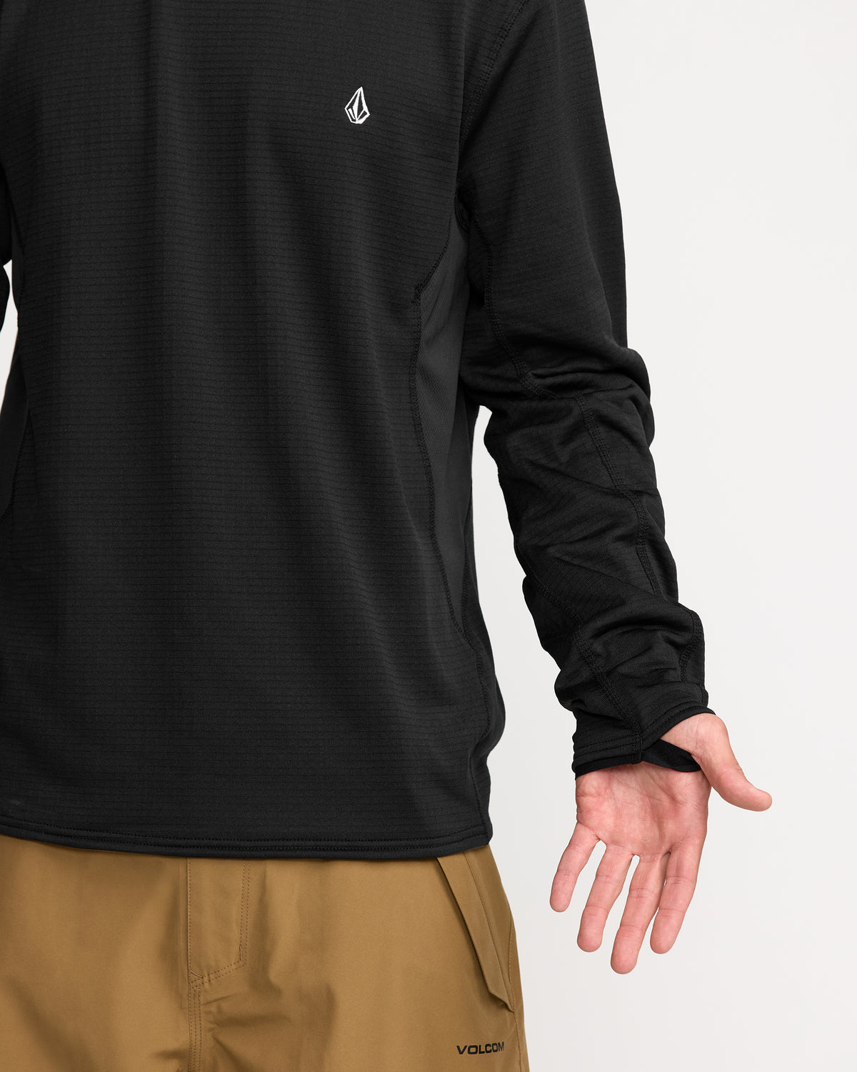 Men's Gridlock Crew Neck Black - Volcom
