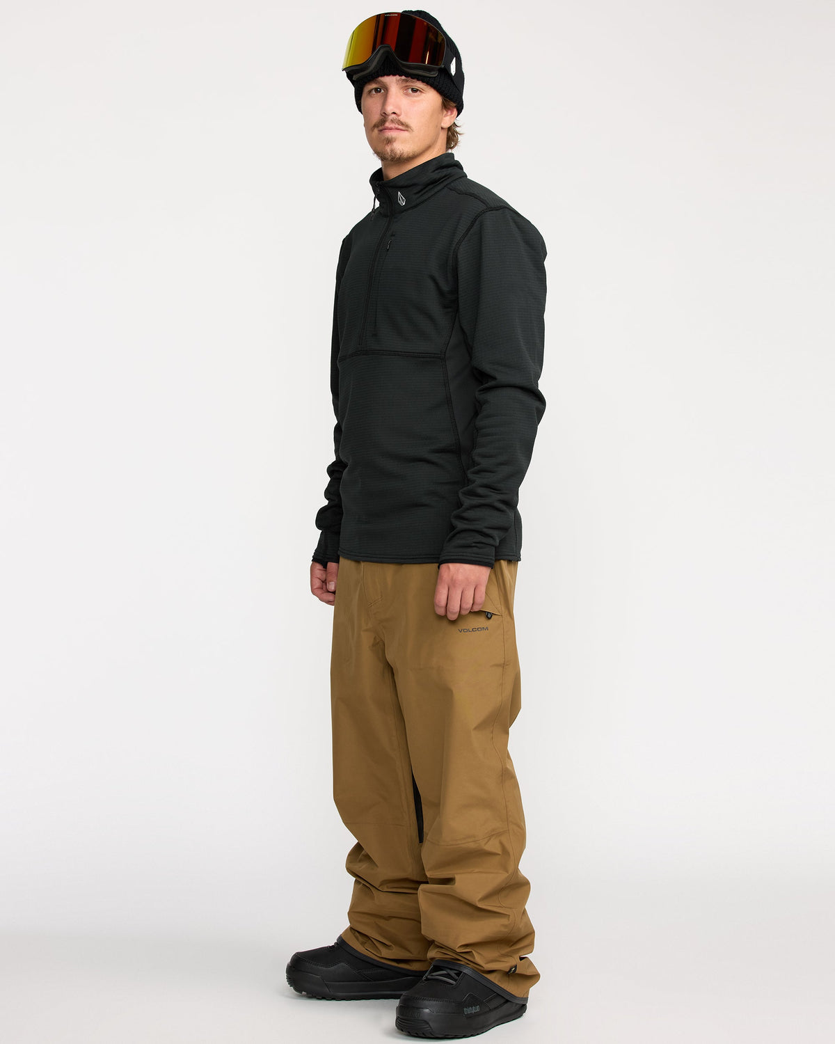 Men's Gridlock Mockneck Black - Volcom
