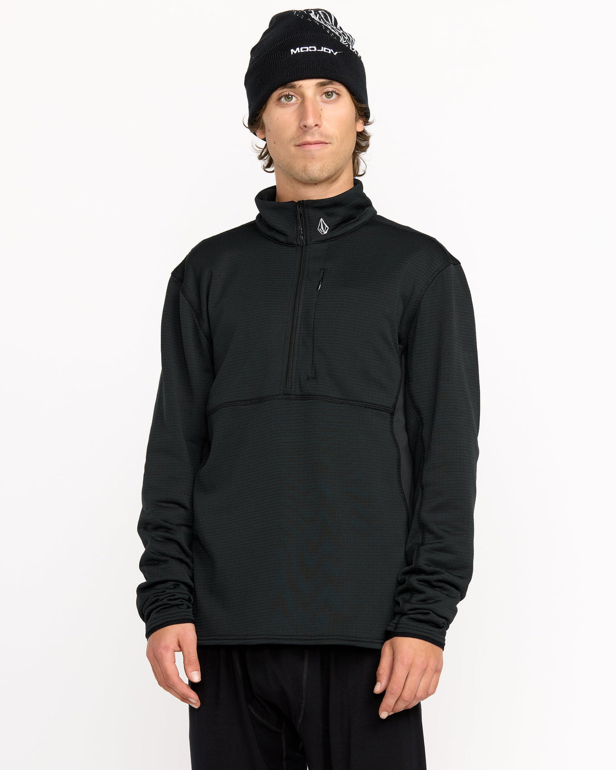 Men's Gridlock Mockneck Black - Volcom