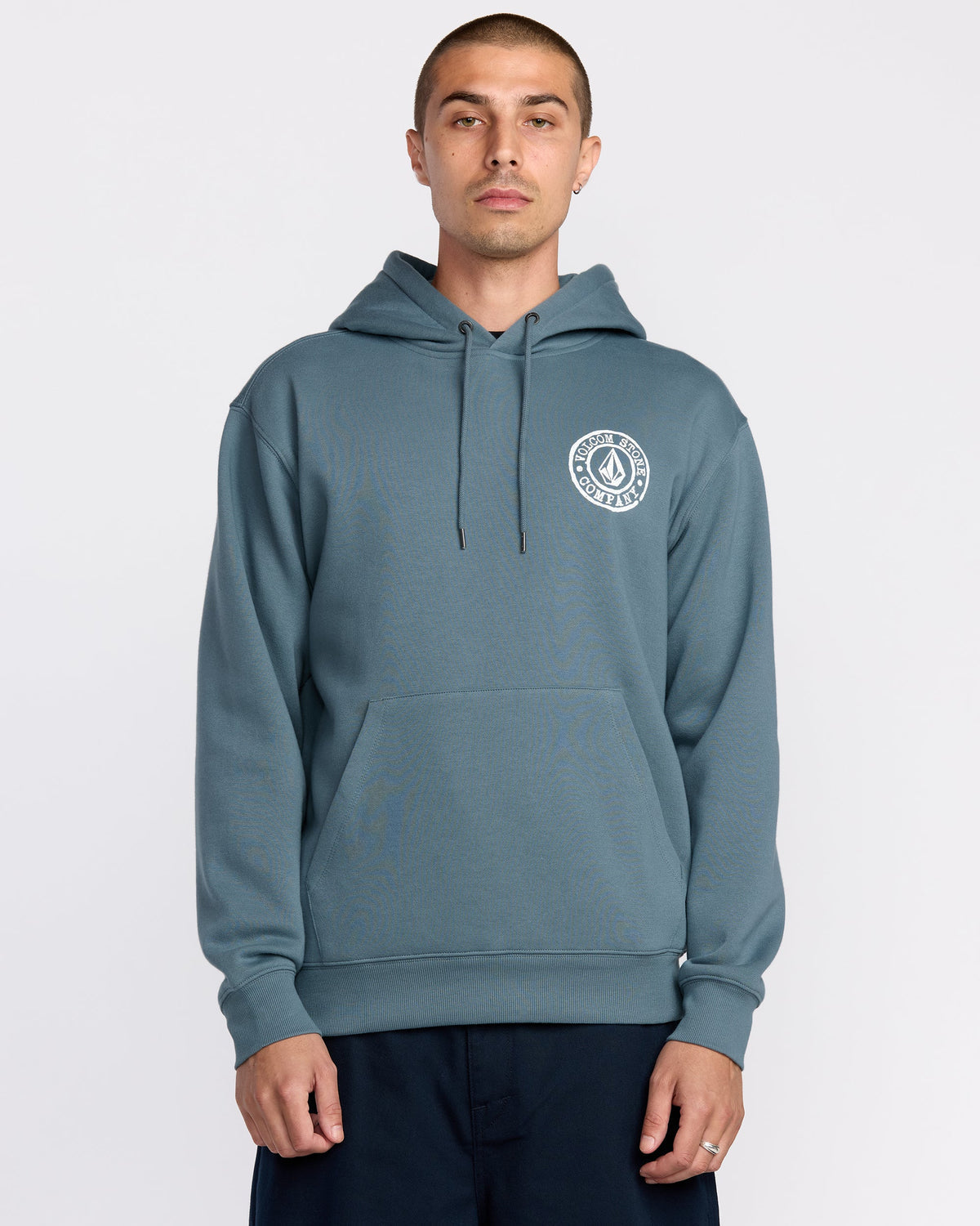 Men's Volstoned Pullover Blue Wash - Volcom