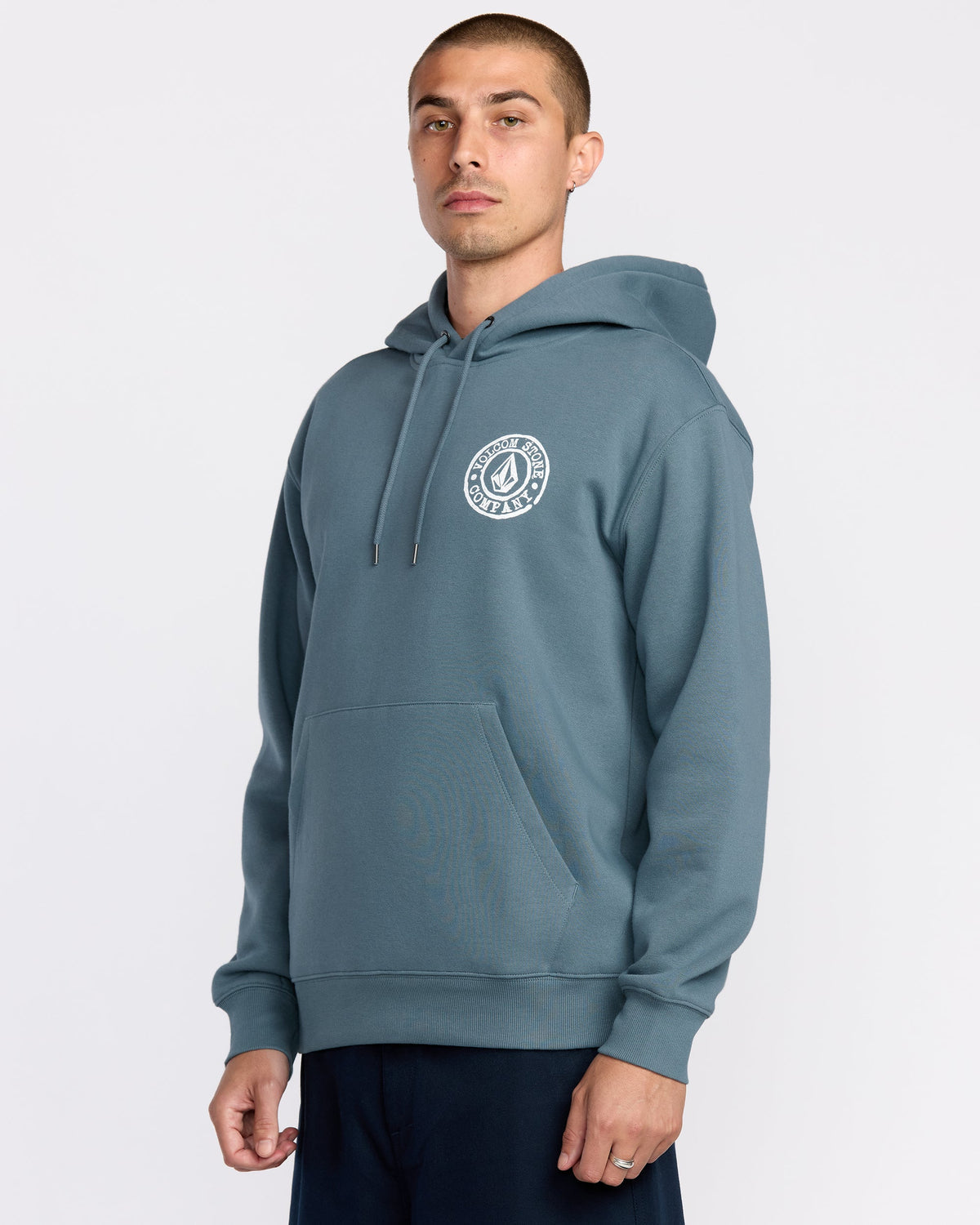 Men's Volstoned Pullover Blue Wash - Volcom