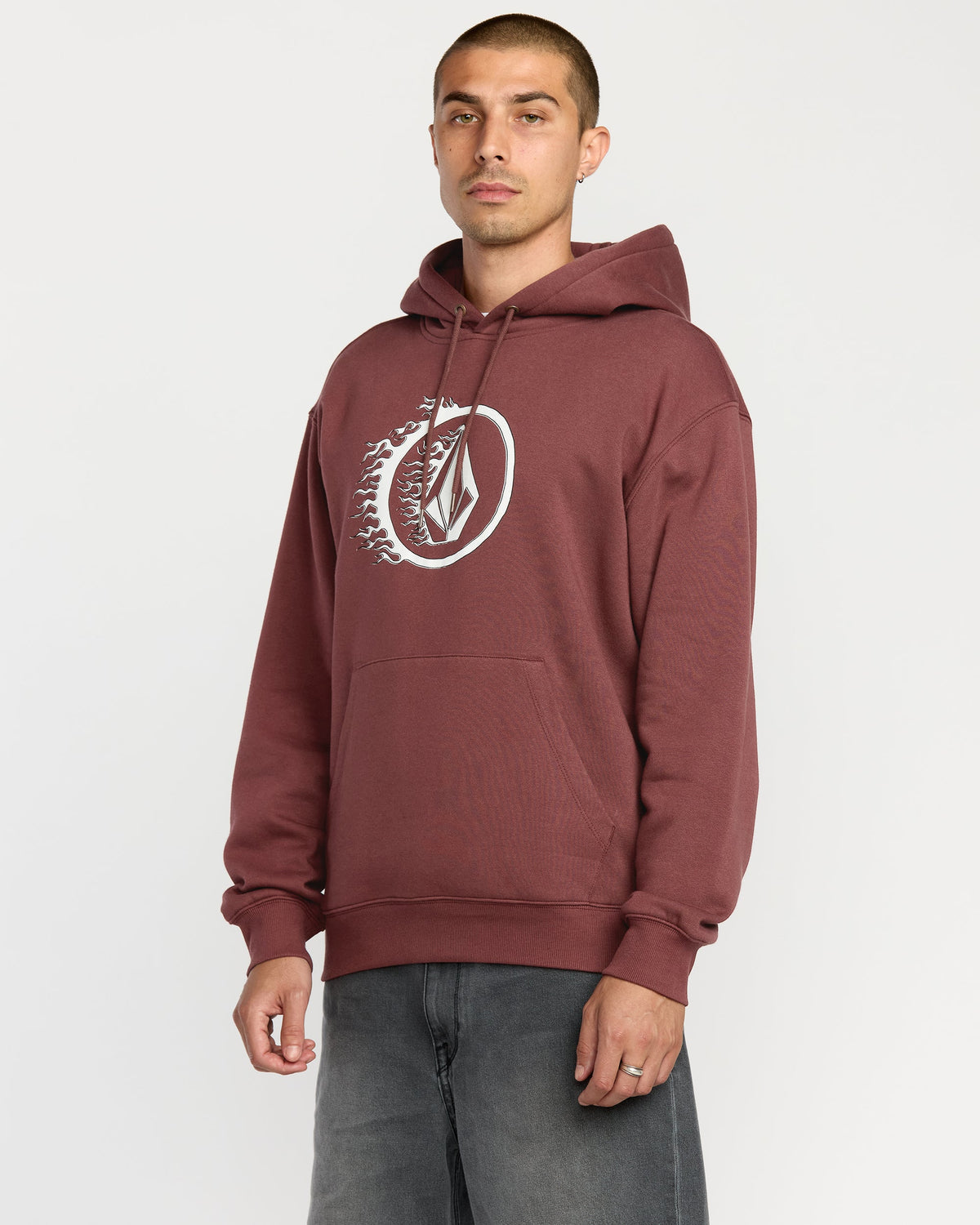 Men's Volstoned Pullover Merlot - Volcom