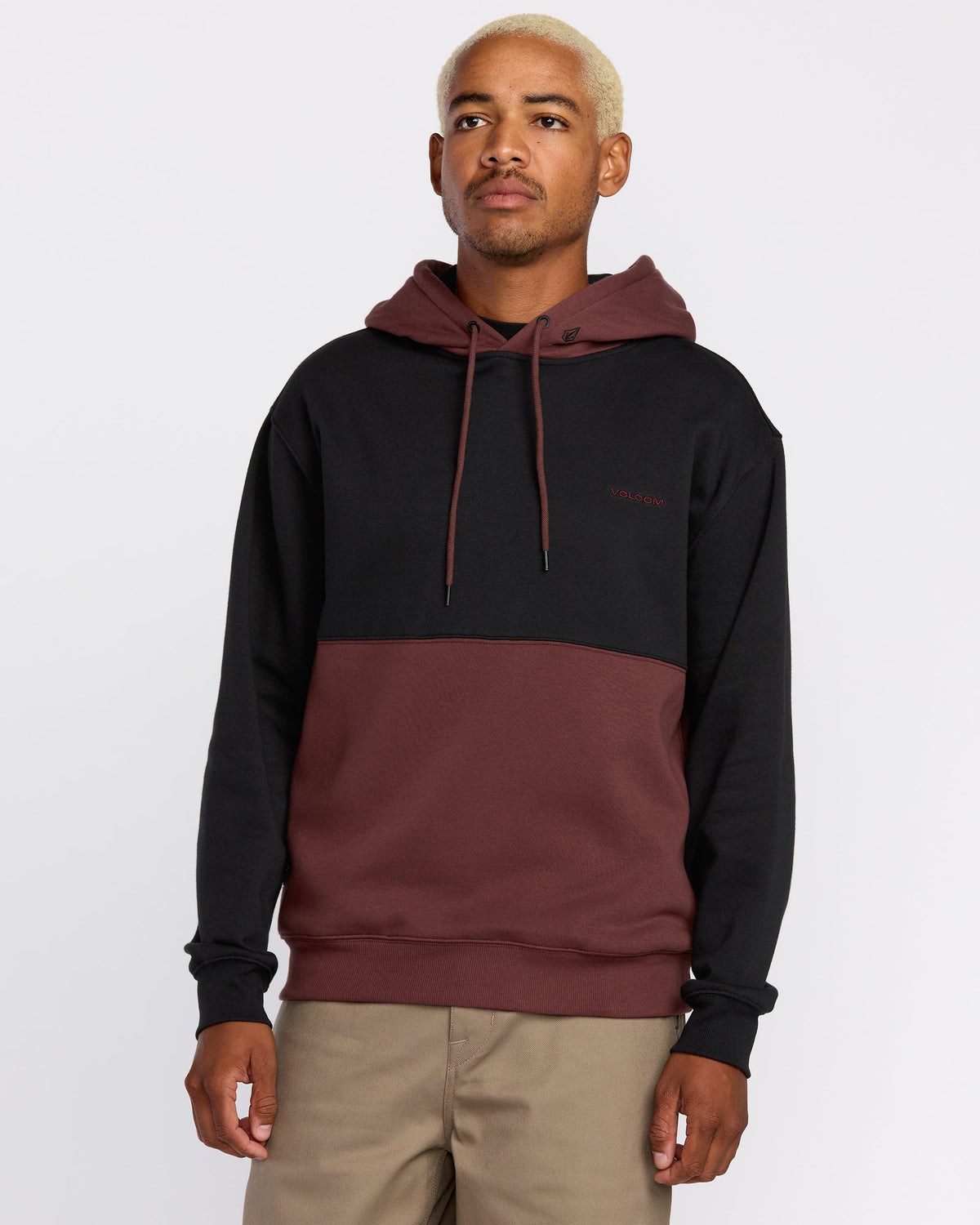 Men's Divided Pullover Merlot - Volcom