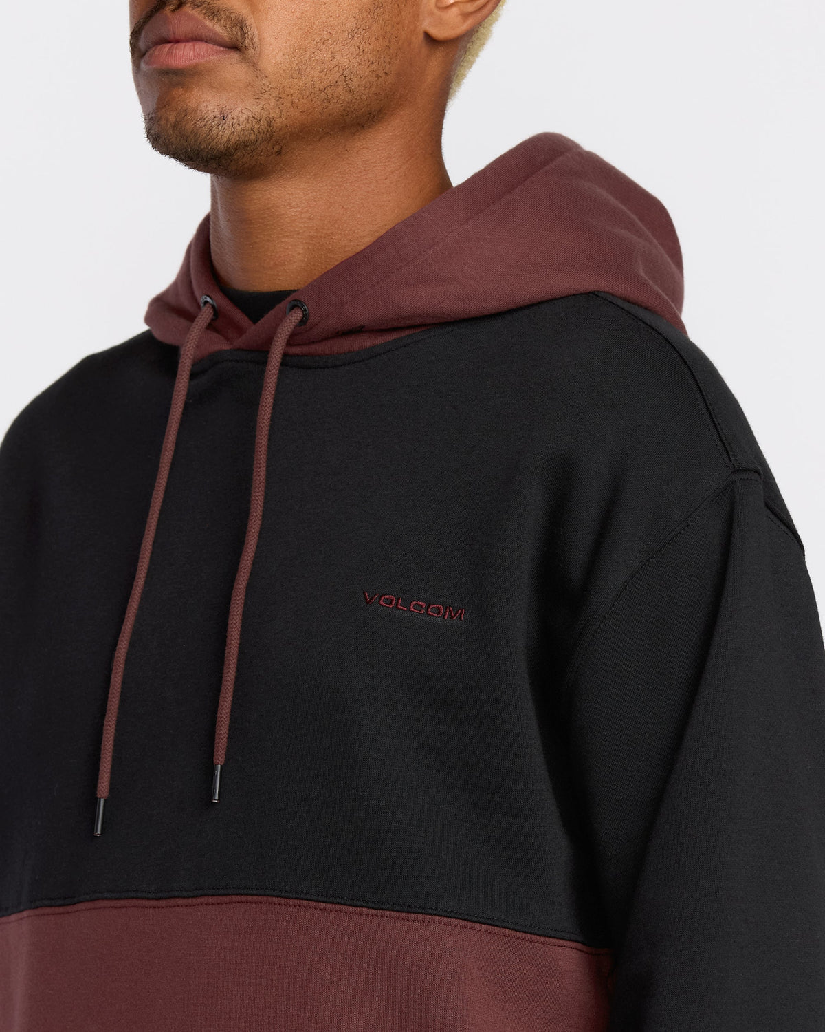 Men's Divided Pullover Merlot - Volcom