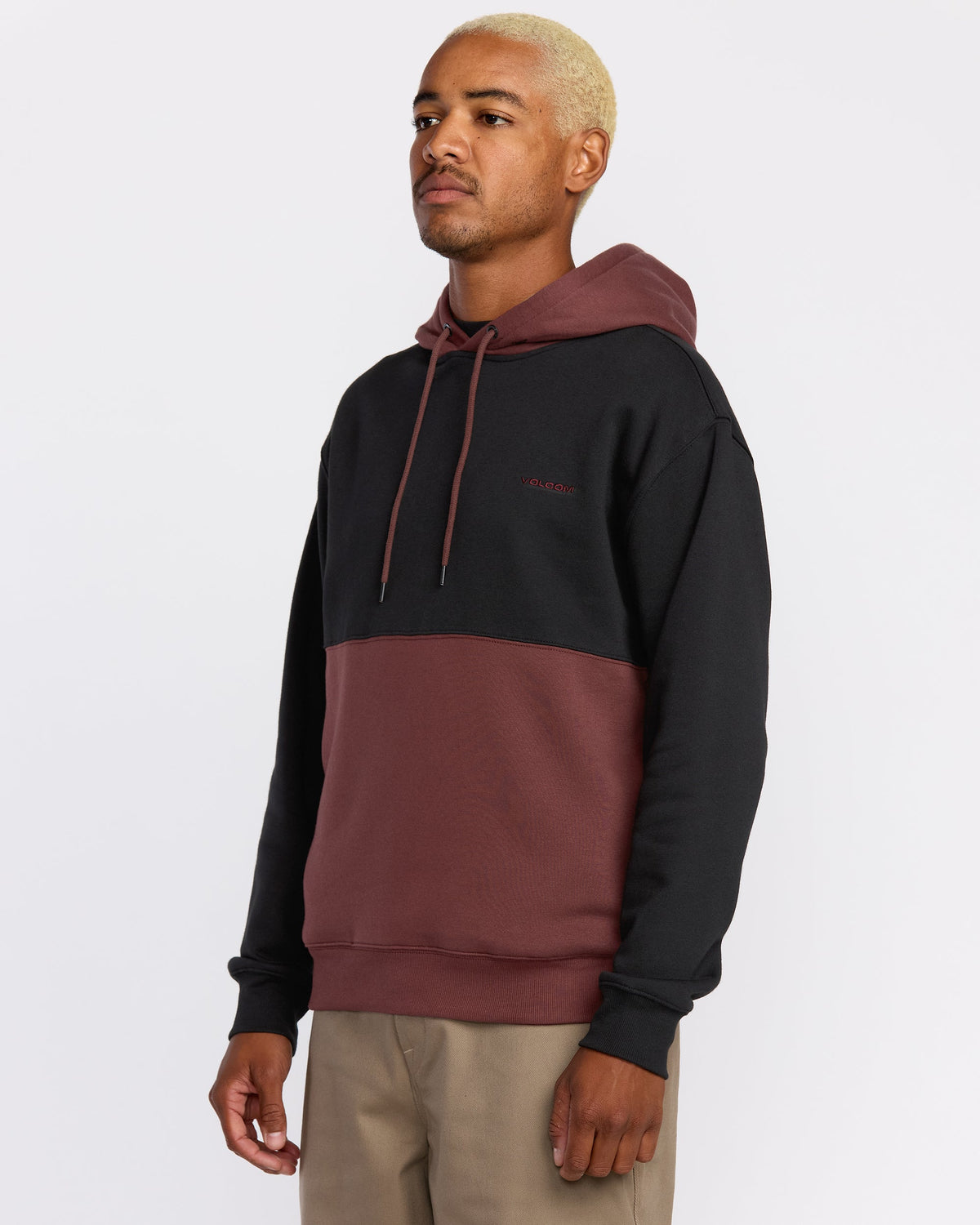 Men's Divided Pullover Merlot - Volcom