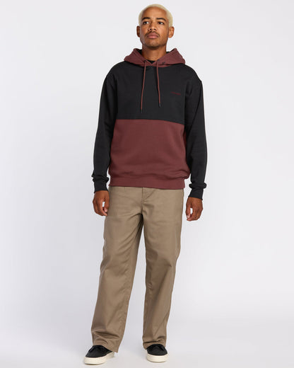 Men's Divided Pullover Merlot - Volcom