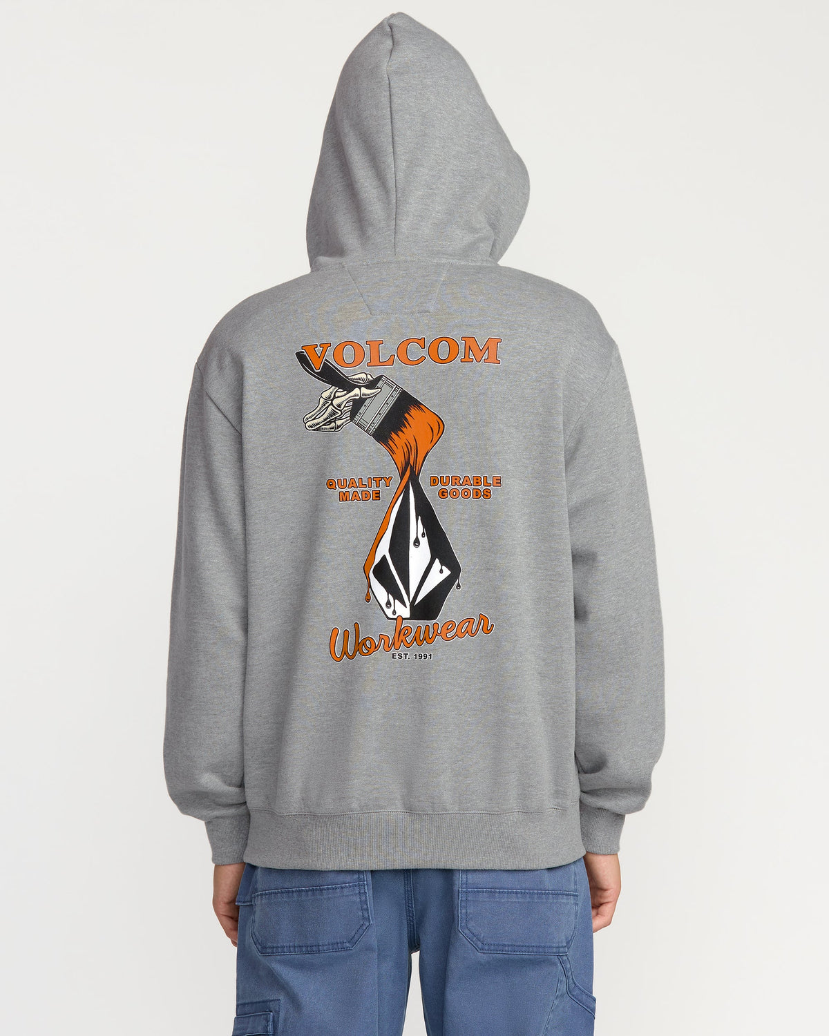 Men's Workwear Pullover Heather Grey - Volcom