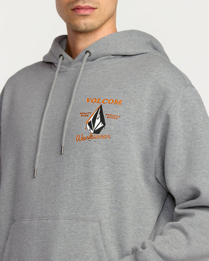 Men's Workwear Pullover Heather Grey - Volcom