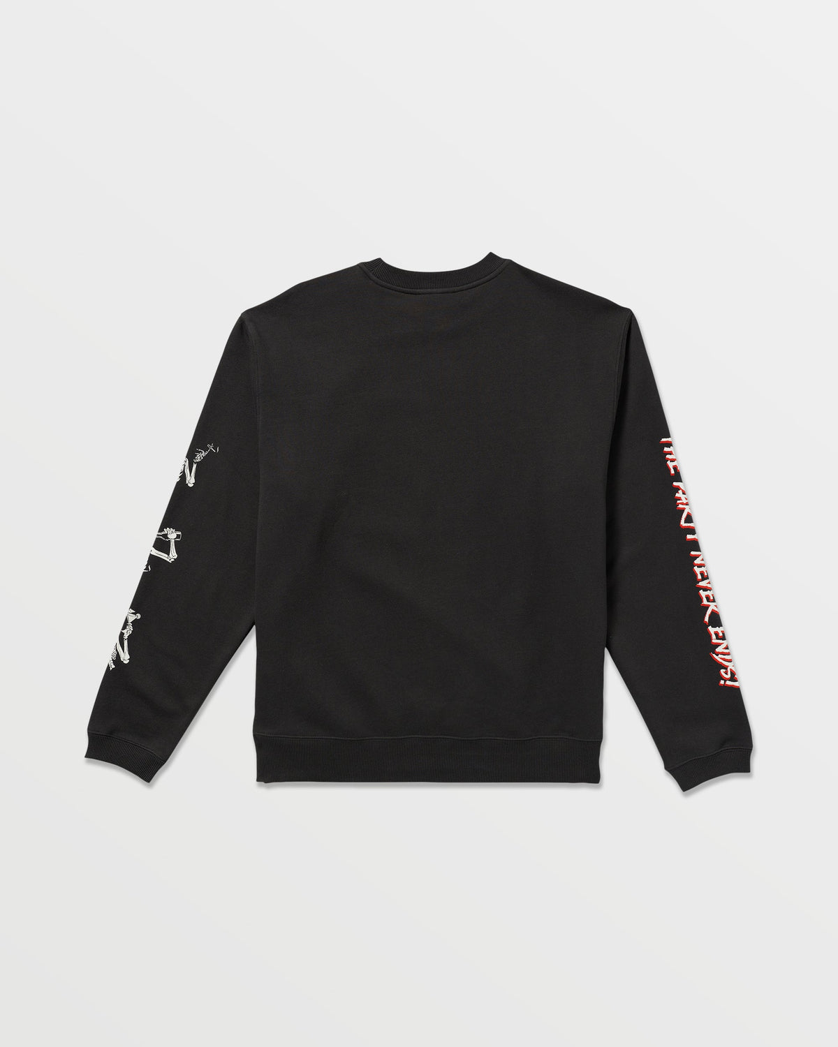 Men's Never Ends Crew Sweatshirt Stealth - Volcom