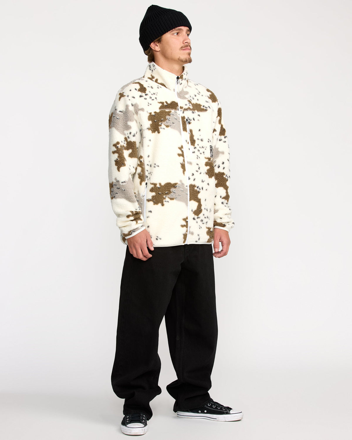 Men's Nelson Sherpa Full Zip White - Volcom