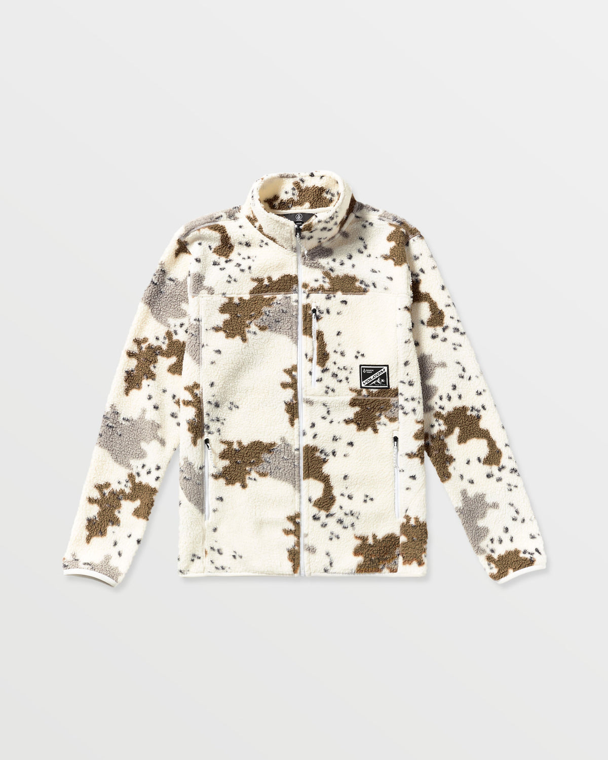 Men's Nelson Sherpa Full Zip White - Volcom