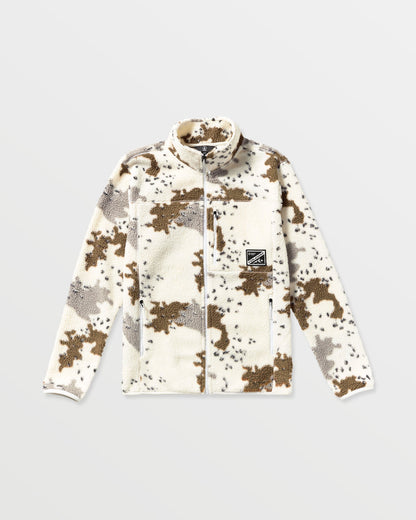 Men's Nelson Sherpa Full Zip White - Volcom