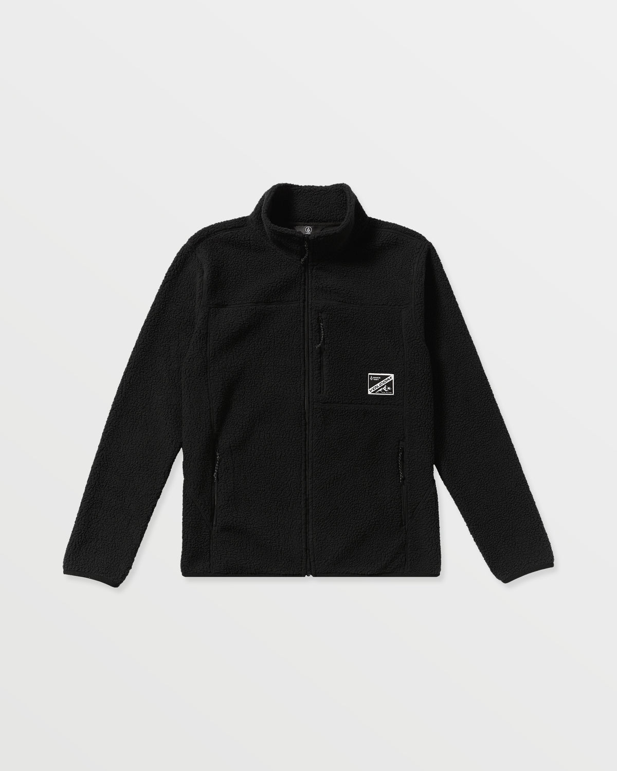 Men's Nelson Sherpa Full Zip Black - Volcom
