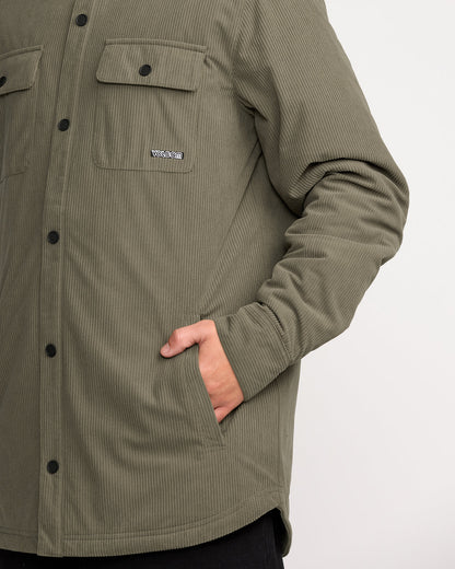 Men's Kenson Insulated Flannel Military - Volcom