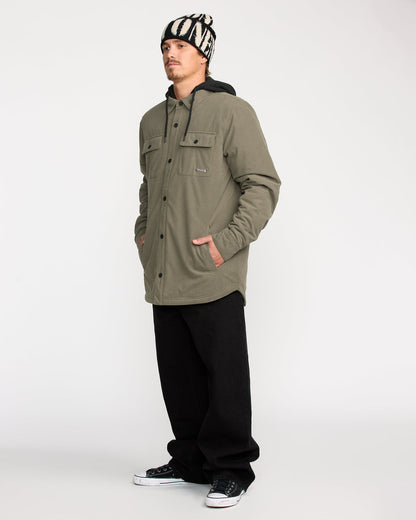 Men's Kenson Insulated Flannel Military - Volcom