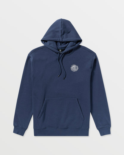 Men's Essential Hoodie Deep Blue - Volcom