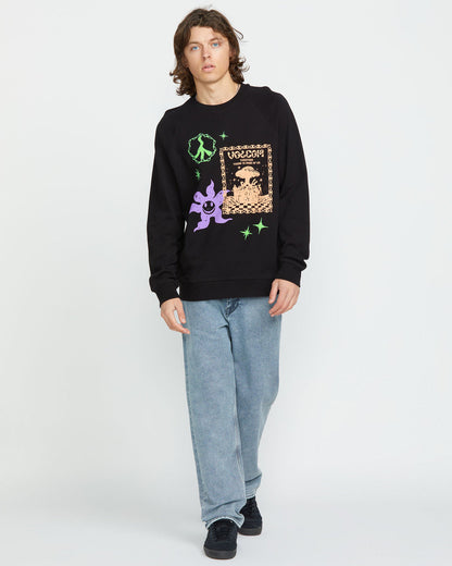 Men's Featured Artist F Rygalski Crew Black - Volcom