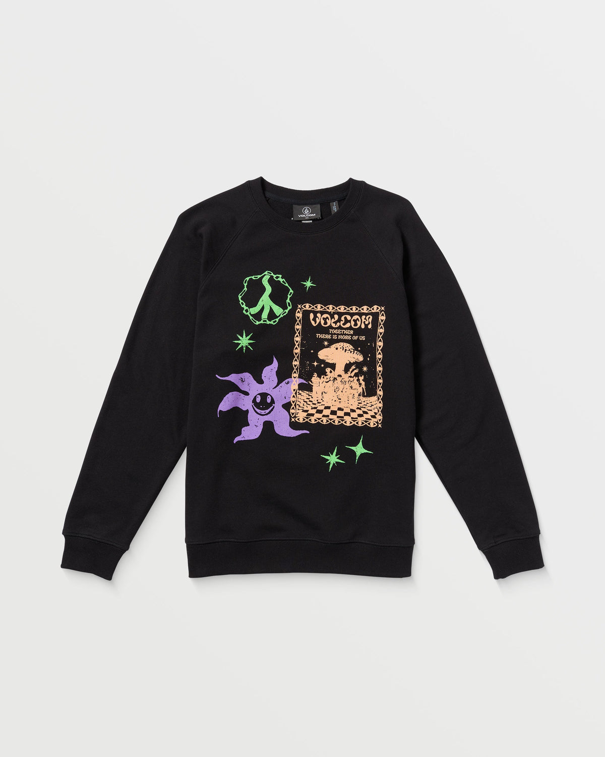 Men's Featured Artist F Rygalski Crew Black - Volcom