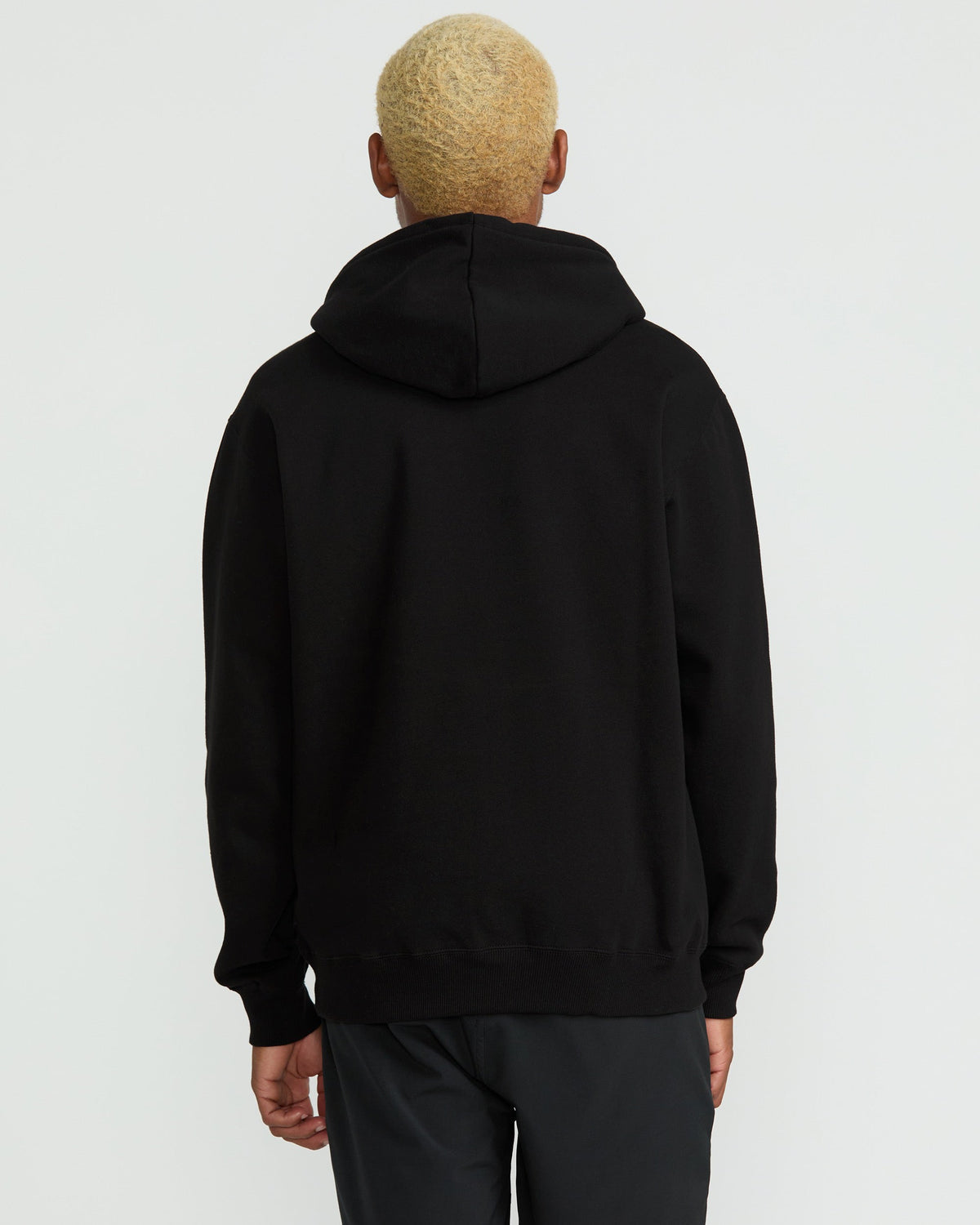 Men's Iconic Stone Hoodie Black - Volcom